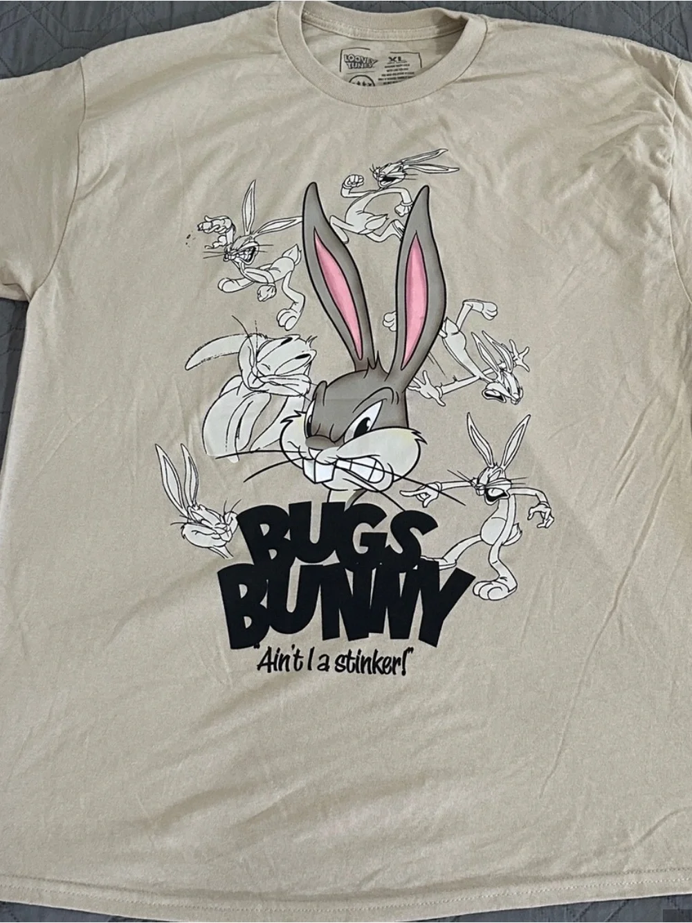 Bugs Bunny Looney Tunes CVLA Shirt Men’s Size XL